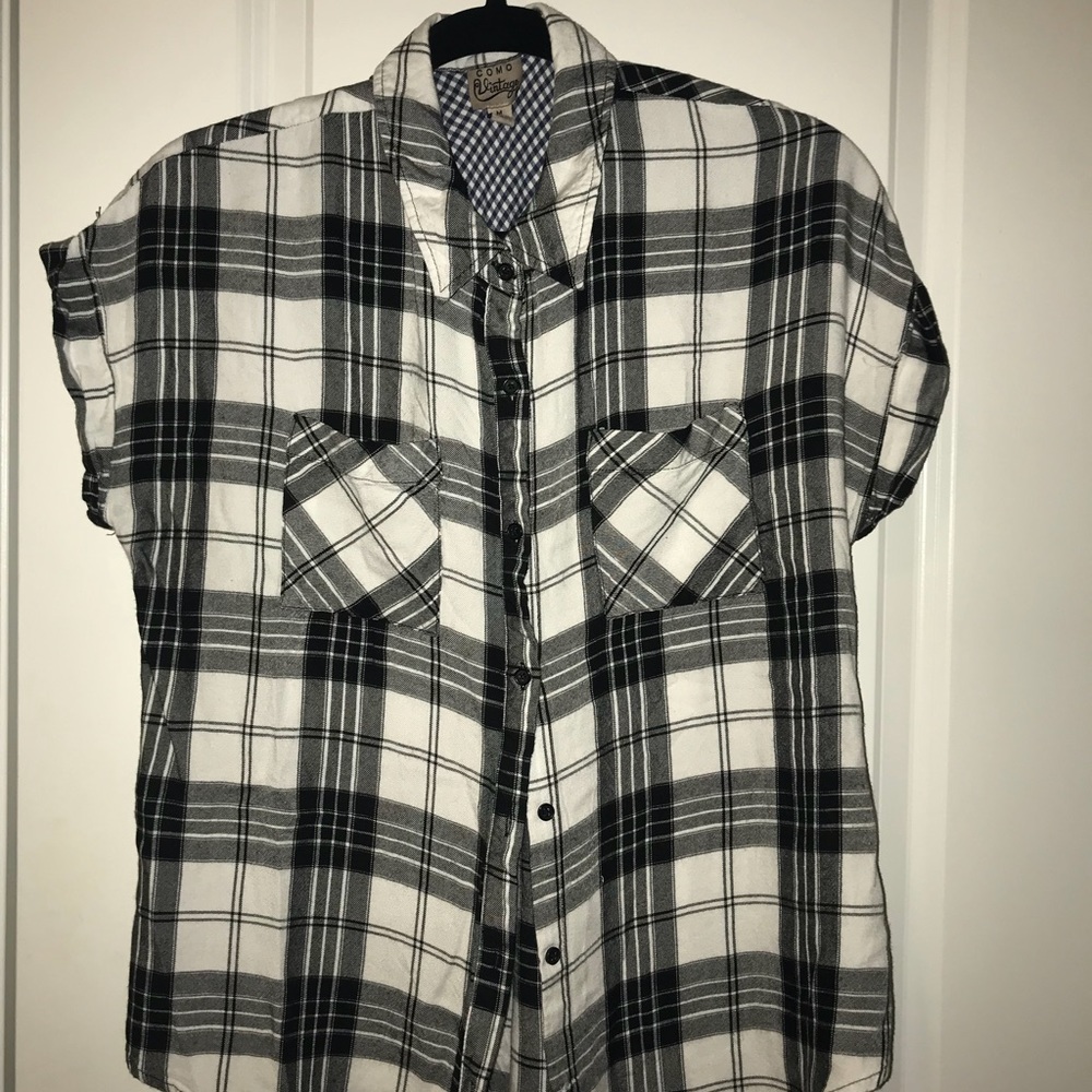Button down top from Como Vintage